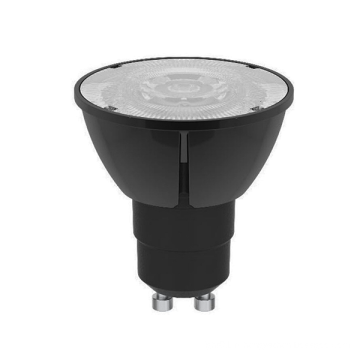 Gu10 en aluminium COB LED 12 ° Spotlight 6.5 W Dimmable